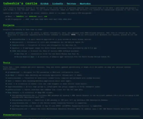Adversec.com(Takeshix) Screenshot
