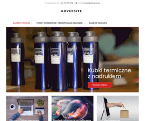 Adversite.pl(Gadżety firmowe z logo) Screenshot