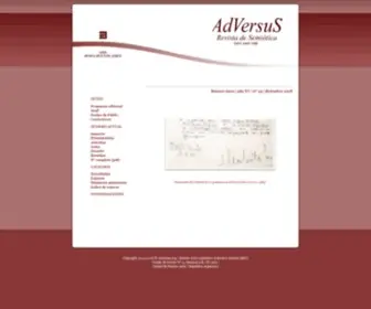 Adversus.org(Revista) Screenshot