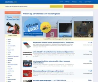Advertenties.com(Gratis adverteren) Screenshot