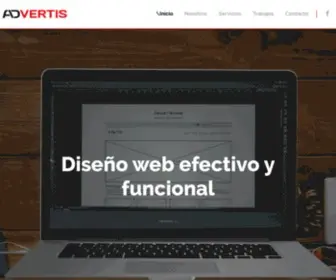 Advertis.com.ar(Advertis Web Technologies) Screenshot