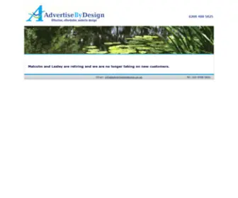 Advertisebydesign.co.uk(Web design) Screenshot
