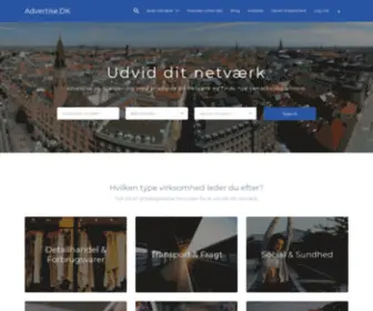 Advertise.dk(Skab et netværk for din virksomhed) Screenshot