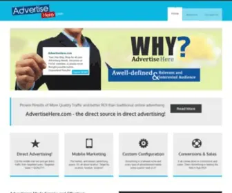 Advertisehere.com(Advertise Here) Screenshot