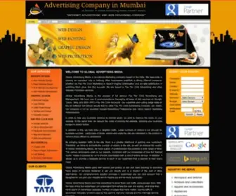 Advertisingcompanyinmumbai.com(Online Advertising Company) Screenshot