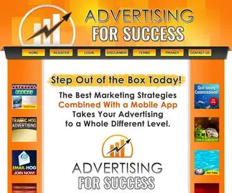 Advertisingforsuccess.com(Advertising For Success) Screenshot