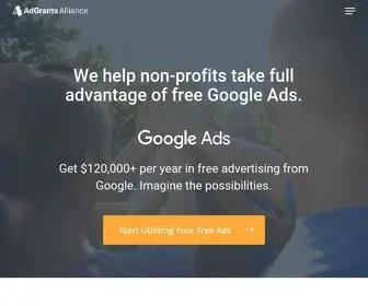 Advertisinggrants.org(AdGrants Alliance) Screenshot