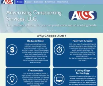 Advertisingout.com(Advertising Outsourcing Services LLC) Screenshot