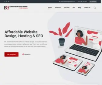 Advertisingsolutions.co.za(Advertising Solutions Web Design) Screenshot