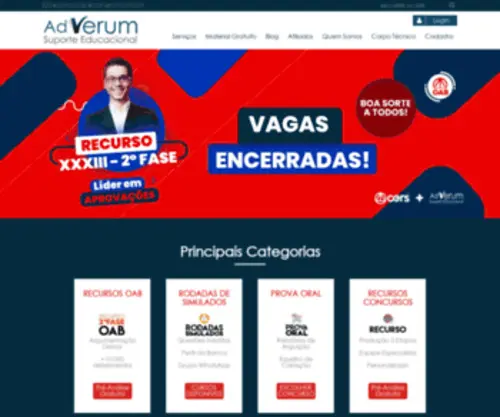 Adverum.com.br(Ad Verum) Screenshot