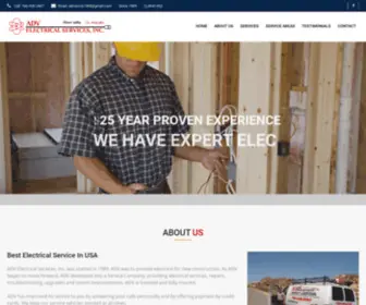 Advesinc.com(ADV Electrical Contractor & Electrician) Screenshot