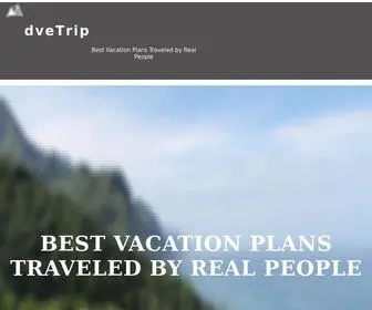 Advetrip.com(Best Vacation Plans Traveled By Real People) Screenshot