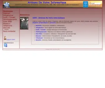 Advi.fr(Artisans de Votre Informatique) Screenshot