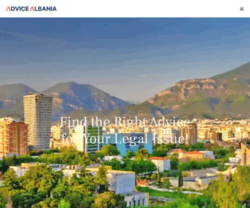 Advicealbania.com(Advice Albania) Screenshot