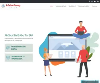 Advicegroup-Latam.com(Tecnología) Screenshot