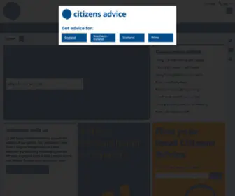 Adviceguide.org.uk(Citizens Advice) Screenshot