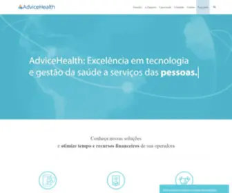 Advicehealth.com.br(Advice Health) Screenshot