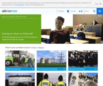 Advicenow.org.uk(Advicenow) Screenshot