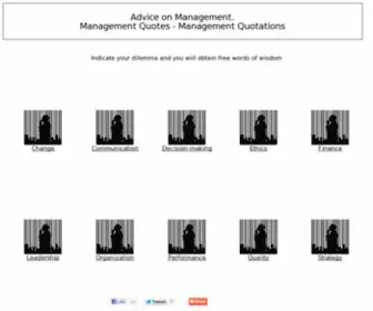 Adviceonmanagement.com(Advice on Management) Screenshot