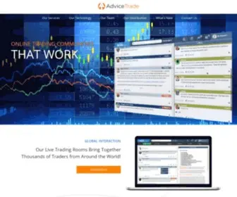 Advicetrade.com(Stock picks) Screenshot