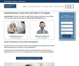 Adviesnederland.nl(Een gratis hypotheekadvies) Screenshot