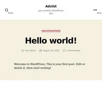 Adviist.com(Nature NewTab with customizable background) Screenshot
