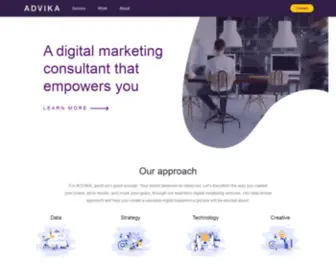 Advika.id(Digital Experience Agency) Screenshot