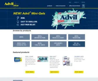 Advil.ca(Advil Canada) Screenshot