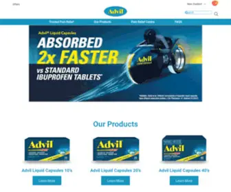 Advil.co.nz(Update) Screenshot