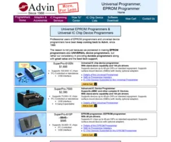 Advin.com(Advin Systems Inc) Screenshot