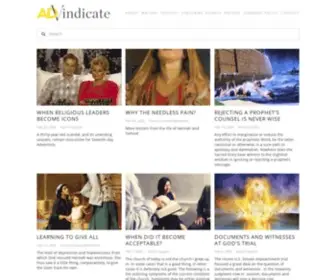 Advindicate.com(Publishes a Christ) Screenshot