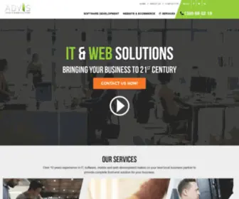 Advis.com.au(Your IT & Web Solutions) Screenshot