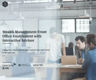 Adviscent.com(Interactive Advisory) Screenshot