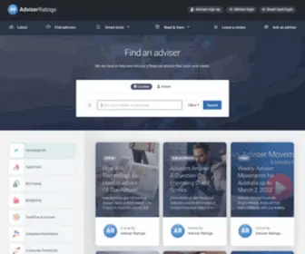 Adviserratings.com.au(Adviser Ratings) Screenshot