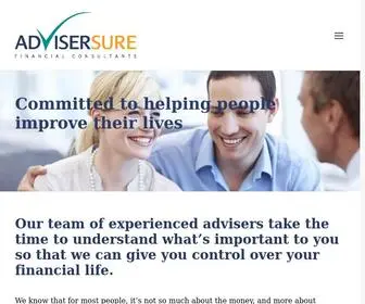 Advisersure.com.au(Homepage) Screenshot