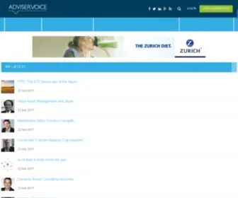 Adviservoice.com.au(Financial planner information & financial planner education/CPD) Screenshot