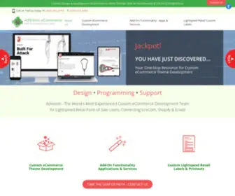 Advision-Ecommerce.com(AdVision eCommerce Development Programmers) Screenshot