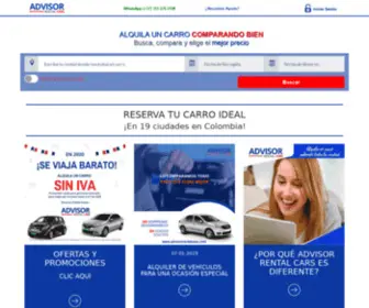 Advisorrentalcars.com(Advisor Rental Cars) Screenshot