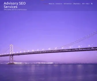 Advisoryseo.com(Advisory SEO Services) Screenshot