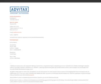 Advitax.dk(Advokatfirma) Screenshot