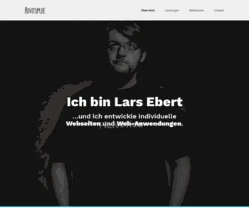Advitum.de(Maßgeschneiderte Webseiten und Web) Screenshot