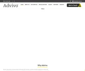 Advivo.com.au(SME Accounting Services in Brisbane CBD) Screenshot