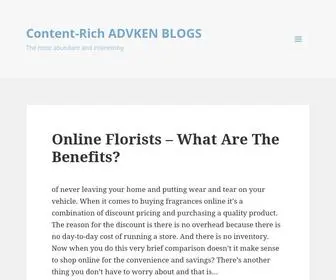 AdvKenciga.com(Advken Blog) Screenshot