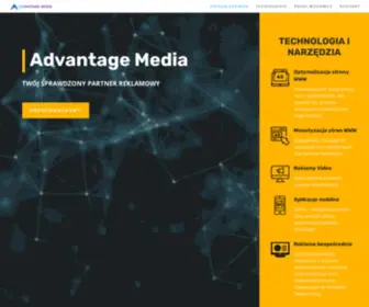 AdvMedia.io(Advantage Media) Screenshot