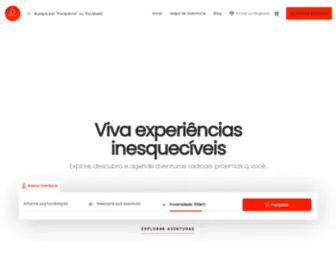 Advngo.com(Encontre e agende aventuras radicais próximas a você) Screenshot