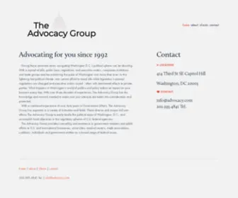 Advocacy.com(The Advocacy Group) Screenshot