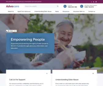 Advocare.org.au(Empowering people) Screenshot