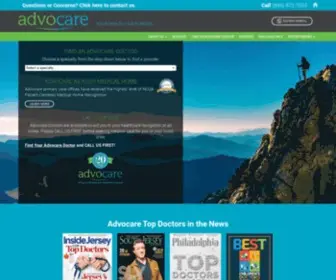 Advocaredoctors.com(Advocare Doctors) Screenshot