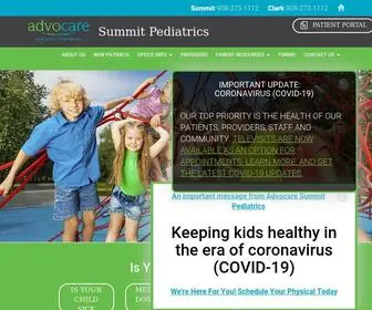 Advocaresummitpeds.com(Advocare Summit Pediatrics) Screenshot