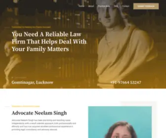 Advocate-Neelam.com(Expertise in matrimonial cases) Screenshot